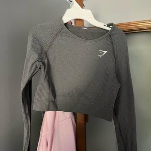 Gymshark cropped long sleeve